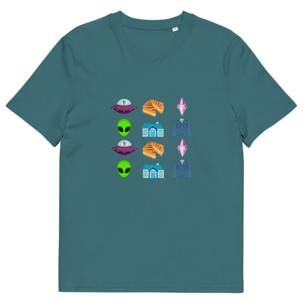 Various Symbols Unisex organic cotton t-shirt - Image 9